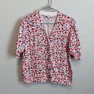 LOFT Short Sleeve Cardigan - Women's Size L